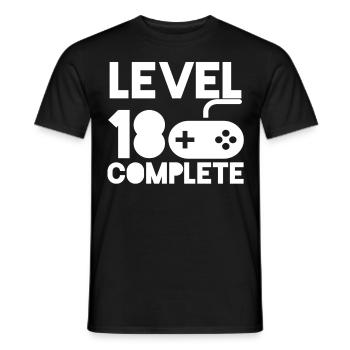 Gamer - Männer T-Shirt - Schwarz - Vorne - AI Model Male 178 light (178cm)