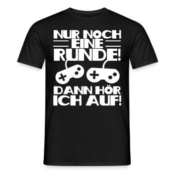 Gamer - Männer T-Shirt - Schwarz - Vorne - AI Model Male 178 light (178cm)