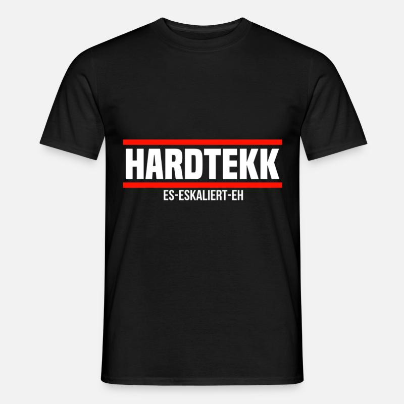 Techno Techno Musique Techno Amateurs Raver Disco - T-shirt homme - noir