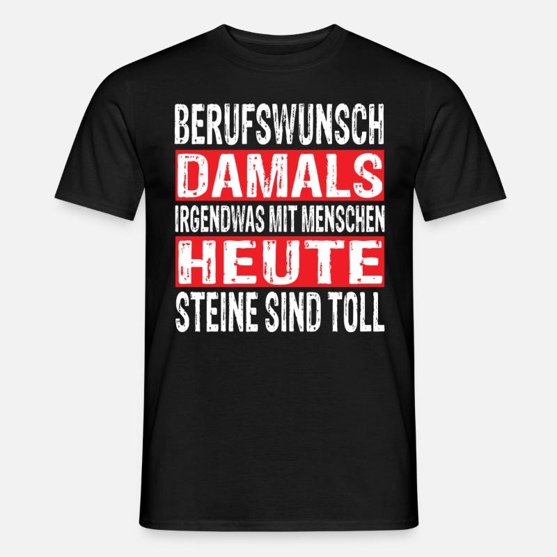 Berus Berusleben Berufswahl Berufe Berufung - Männer T-Shirt - Schwarz
