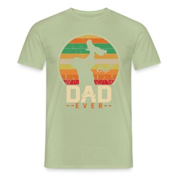 Bester Papa - Männer T-Shirt - Sage - Vorne - AI Model Male 178 light (178cm)