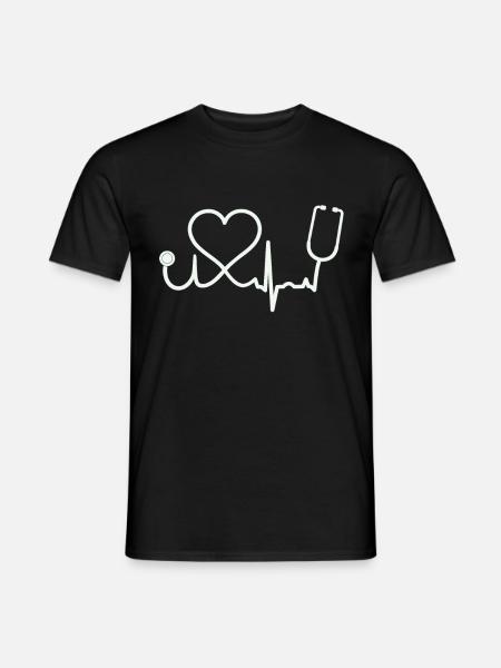 Infirmière - T-shirt homme - noir