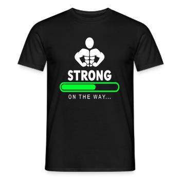 aptitude - T-shirt homme - noir - Devant - AI Model Male 178 light (178cm)