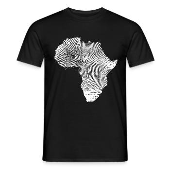 Africa Africa clothing Africa gift - Men's T-Shirt - black - Front - AI Model Male 178 light (178cm)