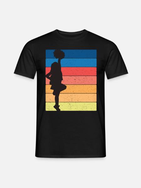 cheerleader - Männer T-Shirt - Schwarz