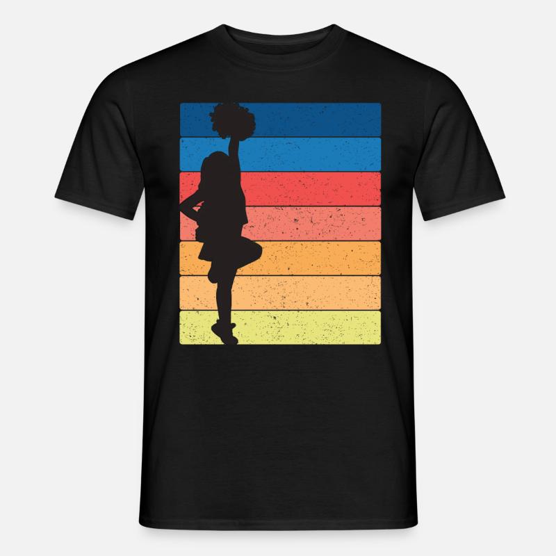 cheerleader - Männer T-Shirt - Schwarz