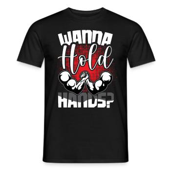 Bras de fer Entraînement - Bras de fer - T-shirt homme - noir - Devant - AI Model Male 178 light (178cm)