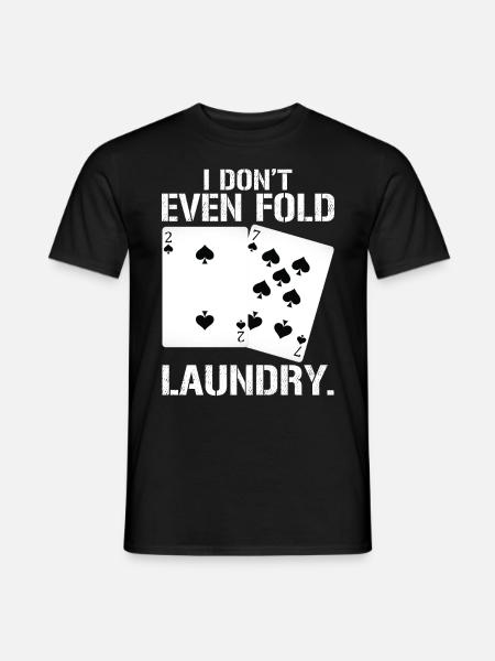 Jeu de cartes jeu de cartes poker poker - T-shirt homme - noir