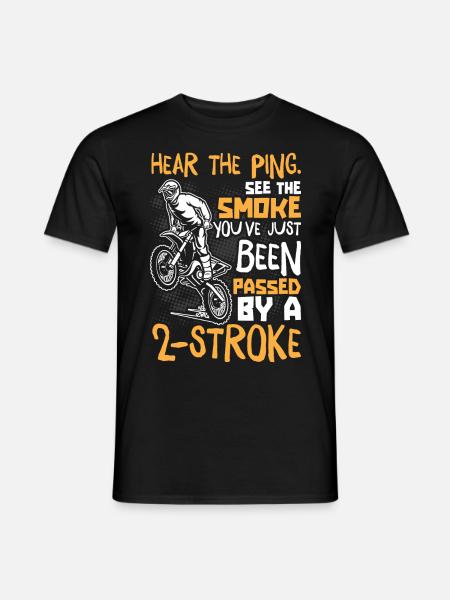 Motocross Motocross Damen Motocross - Männer T-Shirt - Schwarz