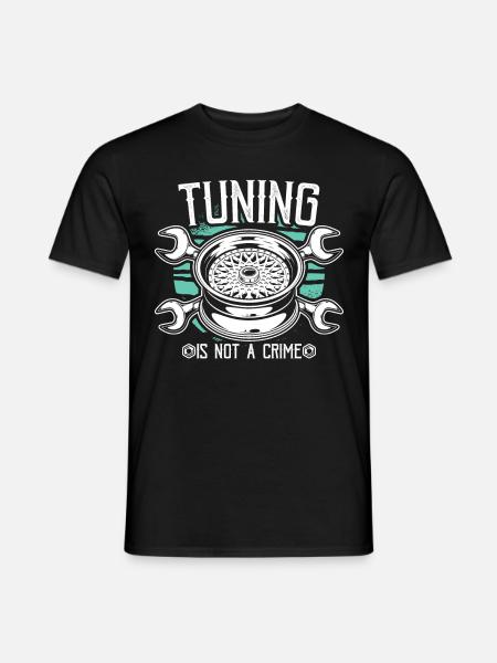 Tuning Auto Tuning Car Tuning Tuning Geschenke - Männer T-Shirt - Schwarz