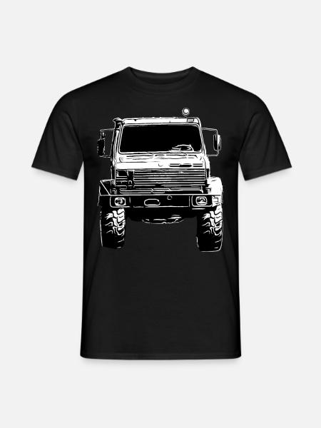 Unimog , Nutzfahrzeug, Lkw, Unimog 406, Traktor - Männer T-Shirt - Schwarz