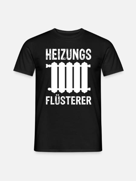 Heizung Flüsterer - Männer T-Shirt - Schwarz