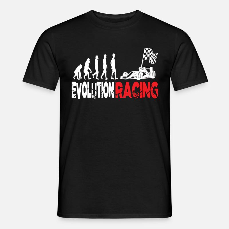 Evolution Du sport automobile - T-shirt homme - noir