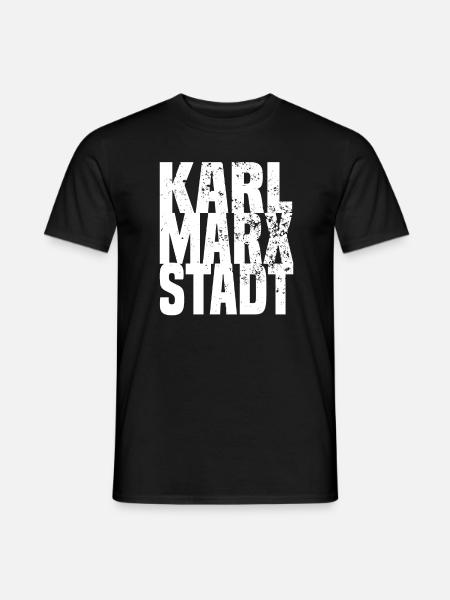 karl marx stadt - Männer T-Shirt - Schwarz