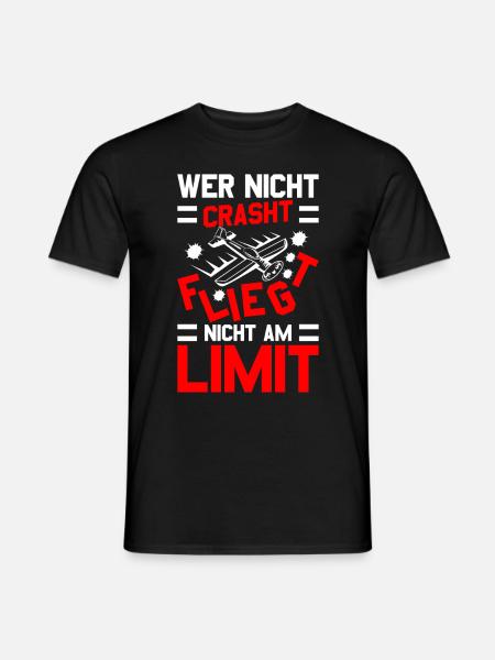 Modellflug Modellbauer Modellflieger Modelflug - Männer T-Shirt - Schwarz