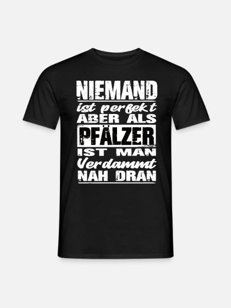 Pfälzer - Männer T-Shirt - Schwarz