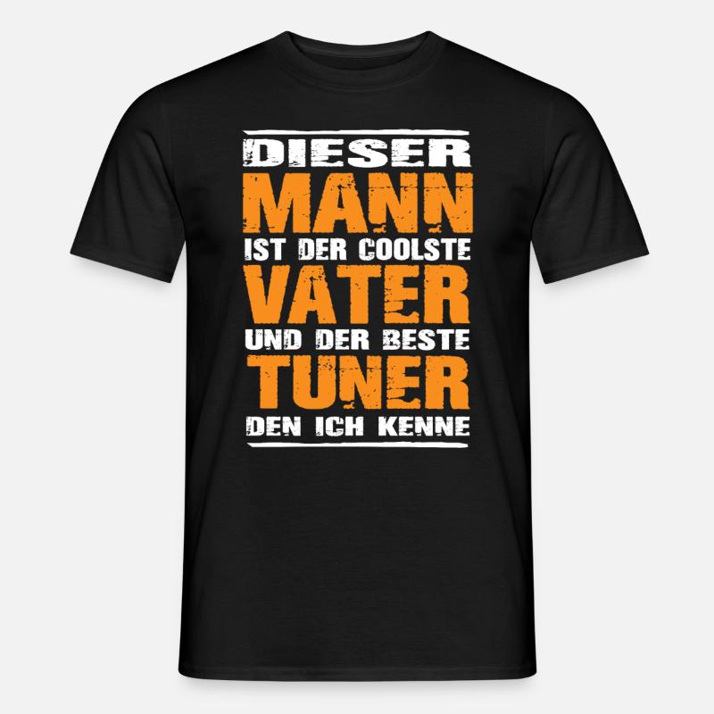 Tuning - Männer T-Shirt - Schwarz