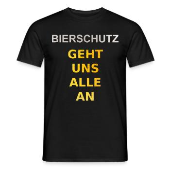Bier Sprüche Festival Après Ski Party Mallorca - Männer T-Shirt - Schwarz - Vorne - AI Model Male 178 light (178cm)