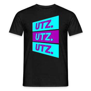 Techno House Party EDM Festival Goa Electro Rave - Männer T-Shirt - Schwarz - Vorne - AI Model Male 178 light (178cm)