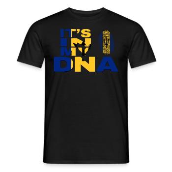 ES IST IN MEINER DNA BARBADOS - Männer T-Shirt - Schwarz - Vorne - AI Model Male 178 light (178cm)