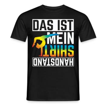 Turnerin, Turnen, Turnverein, Yoga, Calisthenics - Männer T-Shirt - Schwarz - Vorne - AI Model Male 178 light (178cm)