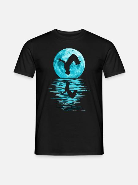 Parkour, Freerunning, Street Workout, Acrobatique - T-shirt homme - noir