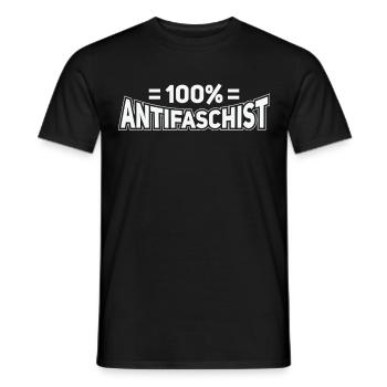 Punk Rock Antiracisme, contre le racisme - T-shirt homme - noir - Devant - AI Model Male 178 light (178cm)