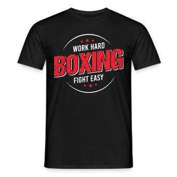 Boxen Martial Arts Boxing Box Club Boxer - Männer T-Shirt - Schwarz - Vorne - AI Model Male 178 light (178cm)
