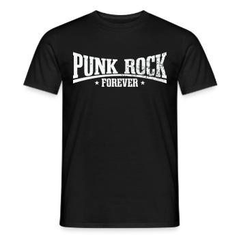 Punk Rock Pogo Anarchie Punks Punk Rocker Punk - Männer T-Shirt - Schwarz - Vorne - AI Model Male 178 light (178cm)