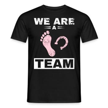 Pferd Reiter Reiten Pferde Liebe - Männer T-Shirt - Schwarz - Vorne - AI Model Male 178 light (178cm)