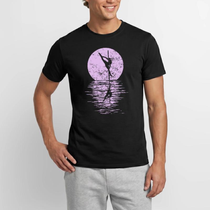 Pole Dance Dancer, Pole Dance, Pole Dancing Men’s T-shirt