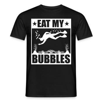 Diver Diving Gift, Holiday Egypt Gift - Men's T-Shirt - black - Front - AI Model Male 178 light (178cm)