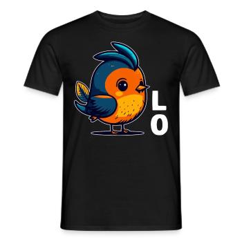 Petite amie, petit ami, homme, partenaire de la Saint-Valentin - T-shirt homme - noir - Devant - AI Model Male 178 light (178cm)