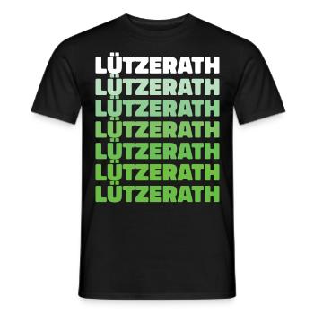 Lützerath Demo Umweltaktivst Geschenk - Männer T-Shirt - Schwarz - Vorne - AI Model Male 178 light (178cm)