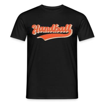 Équipe de handball, club, entraîneur, entraîneur, joueur - T-shirt homme - noir - Devant - AI Model Male 178 light (178cm)