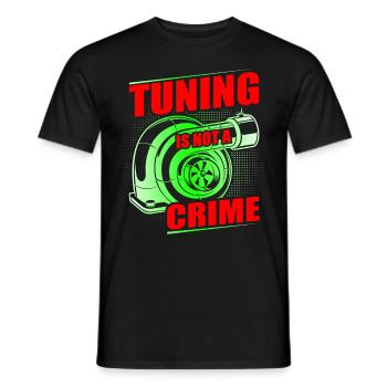 Car Tuner, Car Mechanic, Racing Car, Tuning - Men's T-Shirt - black - Front - AI Model Male 178 light (178cm)