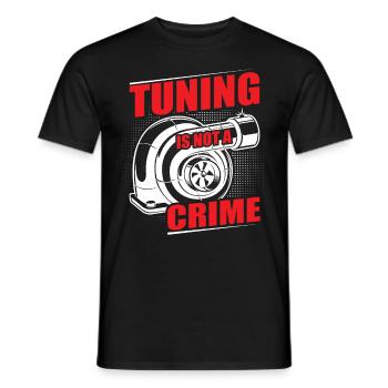 Car Tuner, Car Mechanic, Racing Car, Tuning - Men's T-Shirt - black - Front - AI Model Male 178 light (178cm)
