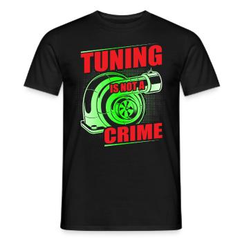 Car Tuner, Car Mechanic, Racing Car, Tuning - Men's T-Shirt - black - Front - AI Model Male 178 light (178cm)