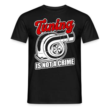 Car Tuner, Car Mechanic, Racing Car, Tuning - Men's T-Shirt - black - Front - AI Model Male 178 light (178cm)