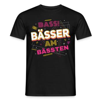 GOA Techno House Party EDM Festival Electro Rave - Männer T-Shirt - Schwarz - Vorne - AI Model Male 178 light (178cm)
