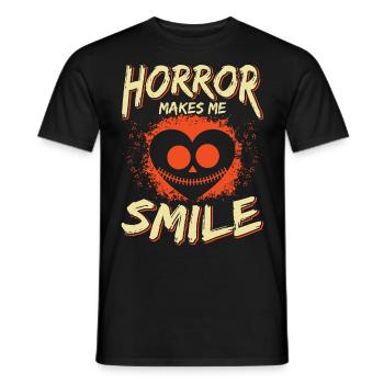 Zombie Horror Horror Film Festival + Halloween - Men's T-Shirt - black - Front - AI Model Male 178 light (178cm)
