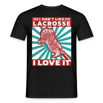 Lacrosse LAX Club Team Players Coaches Fans Coach - T-shirt homme - noir - Devant - AI Model Male 178 light (178cm)