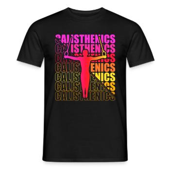 Motocross Enduro Motorcycle Freestyle Extreme Sport - Men's T-Shirt - black - Front - AI Model Male 178 light (178cm)