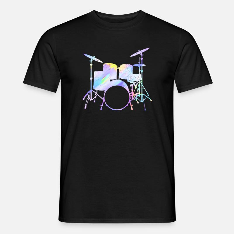 Drummers Drummers Drummers Drummers - Men's T-shirt - black