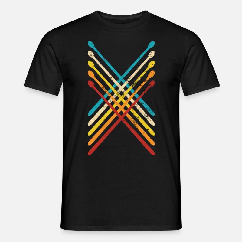 Drummers Drummers Drummers Drummers - Men's T-shirt - black