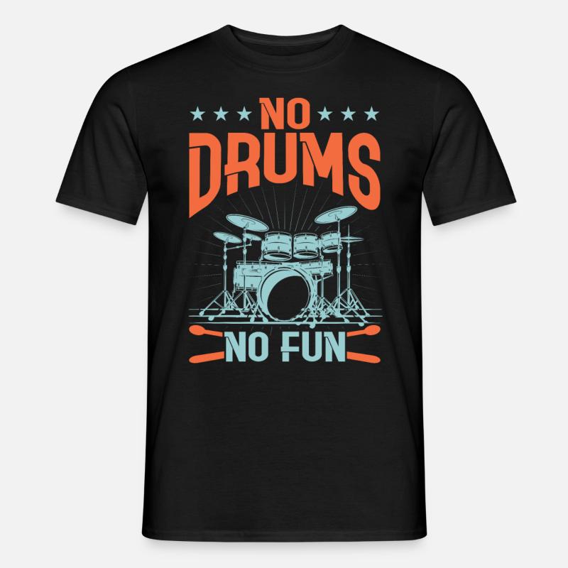 Drummers Drummers Drummers Drummers - Men’s T-shirt - black