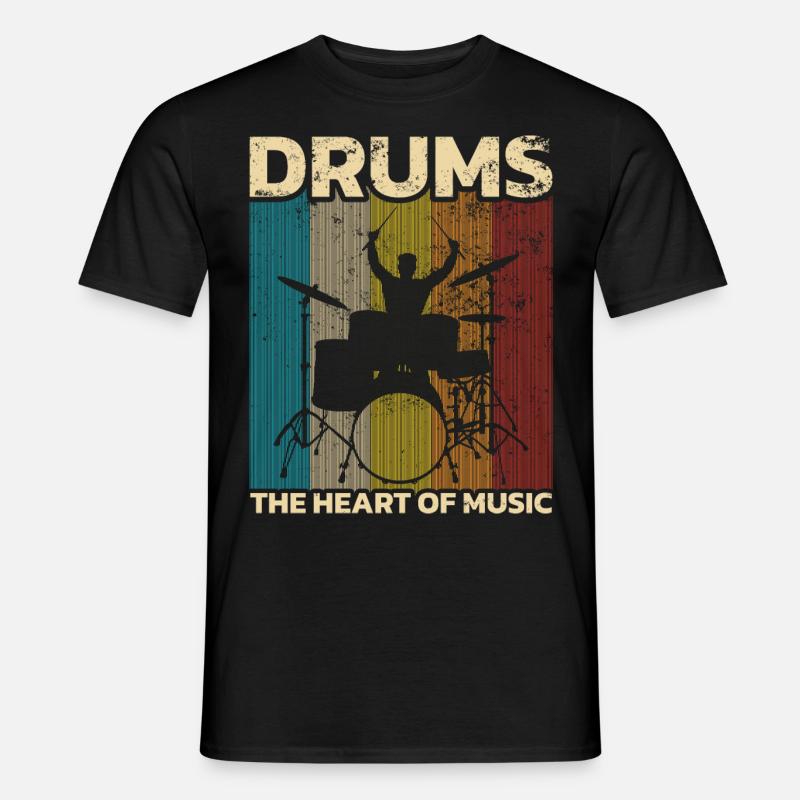 Drummers Drummers Drummers Drummers - Men's T-shirt - black