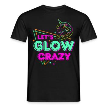 80s Retro CostumeTheme Party Costume 90s Party - Men's T-Shirt - black - Front - AI Model Male 178 light (178cm)