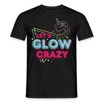 80s Retro CostumeTheme Party Costume 90s Party - Men's T-Shirt - black - Front - AI Model Male 178 light (178cm)