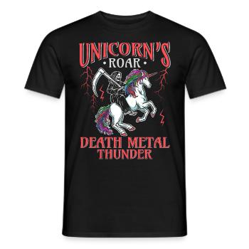 Goth Rock Satan Girl Woman Festivals Death Metal - Männer T-Shirt - Schwarz - Vorne - AI Model Male 178 light (178cm)